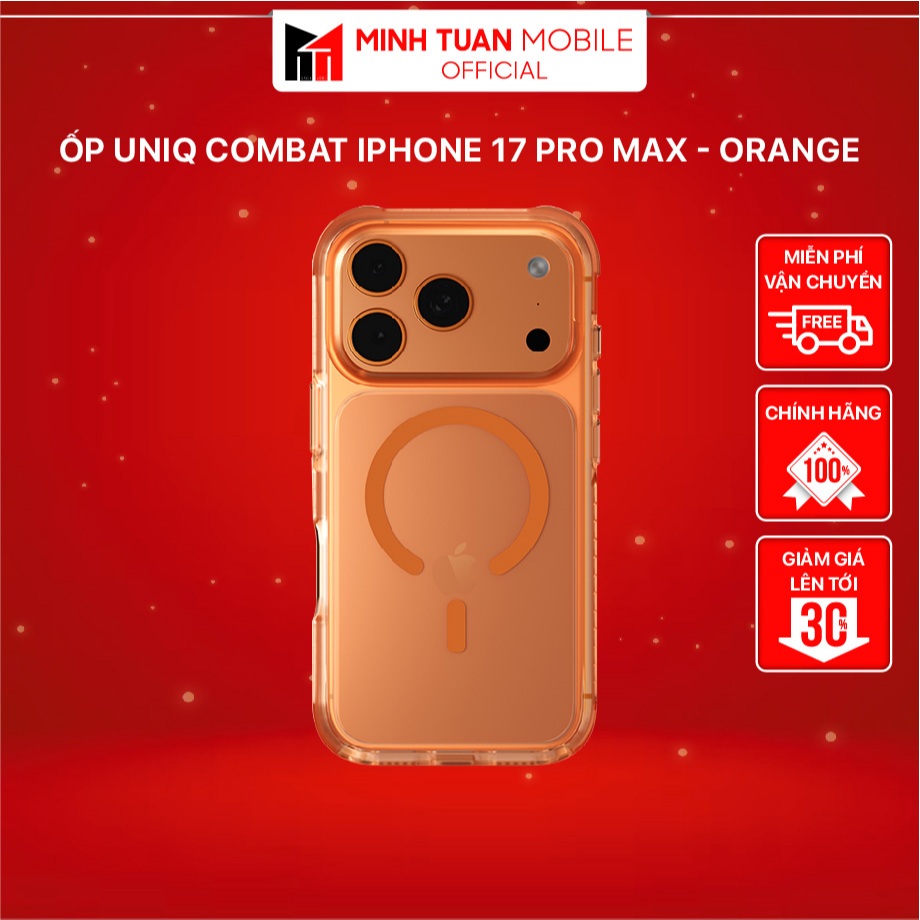 UNIQ Combat Magsafe เคส iPhone 17 Pro Max - สินค้าของแท้