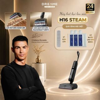 Máy Hút Bụi Lau Nhà Dreame H16 Steam | Bản Quốc Tế | Lực Hút 28.000 Pa | Ngả Phẳng 180° | Bảo Hành 24 Tháng