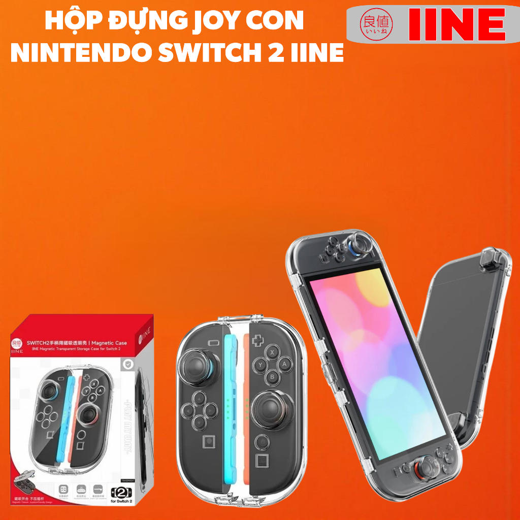 กระเป๋าใส่ Joy Con และบอดี้ Nintendo Switch 2 IINE