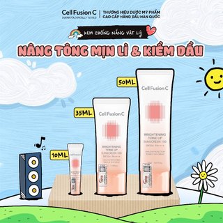 [BEST SELLER] Kem Chống Nắng Nâng Tone Hỗ Trợ Kiềm Dầu Cell Fusion C Brightening Tone Up Sunscreen 100 SPF50+ PA++++
