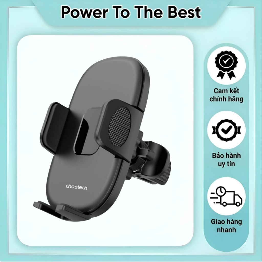Choetech H066 ที่วางโทรศัพท์ช่องแอร์สําหรับรถยนต์ (สินค้าแท้)