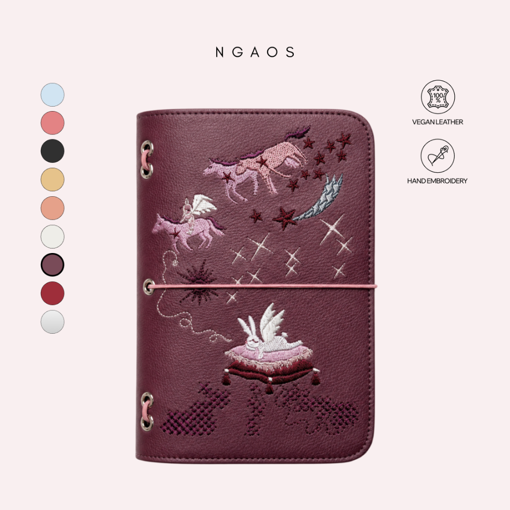 ปกโน๊ตบุ๊คหนัง Femme Journal - NGAOS - A5