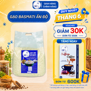 Gạo dài Basmati 1121 Miss Vietspice đường huyết thấp, gạo dài Ấn Độ ăn kiêng tốt cho người tiểu đường
