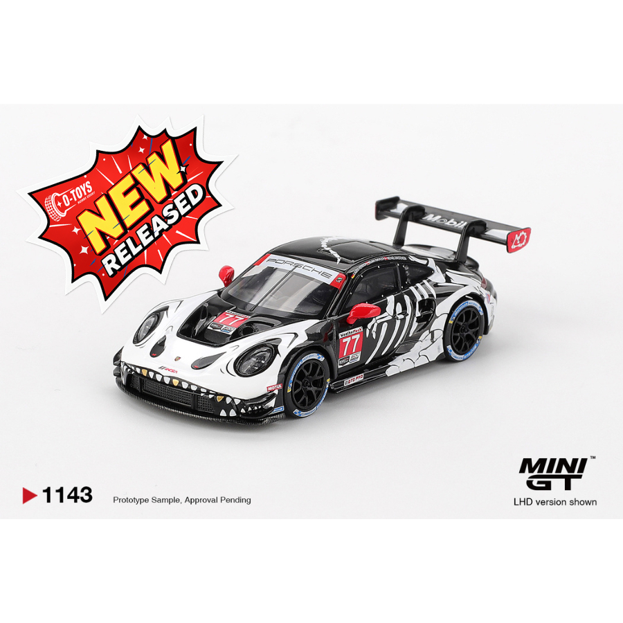 Qtoys MiniGT Porsche 911 GT3 SYNTHETIC รถโมเดล 1:64 สเกล
