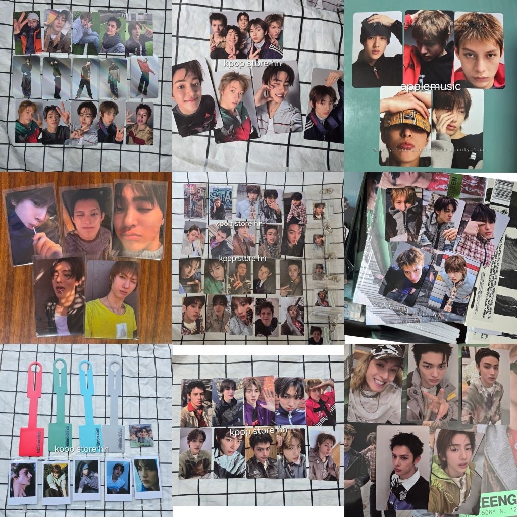 Compilation of pob Album Cortis Greengreen card photocard ของแท้ Cortis