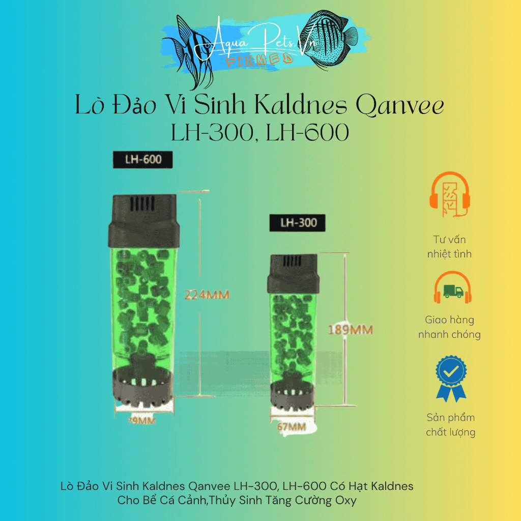 OXY Kalmnes Qanevee LH-300, LH-600 Microbial Inverter พร้อมเม็ด Kaldnes สําหรับพิพิธภัณฑ์สัตว์น้ําแล