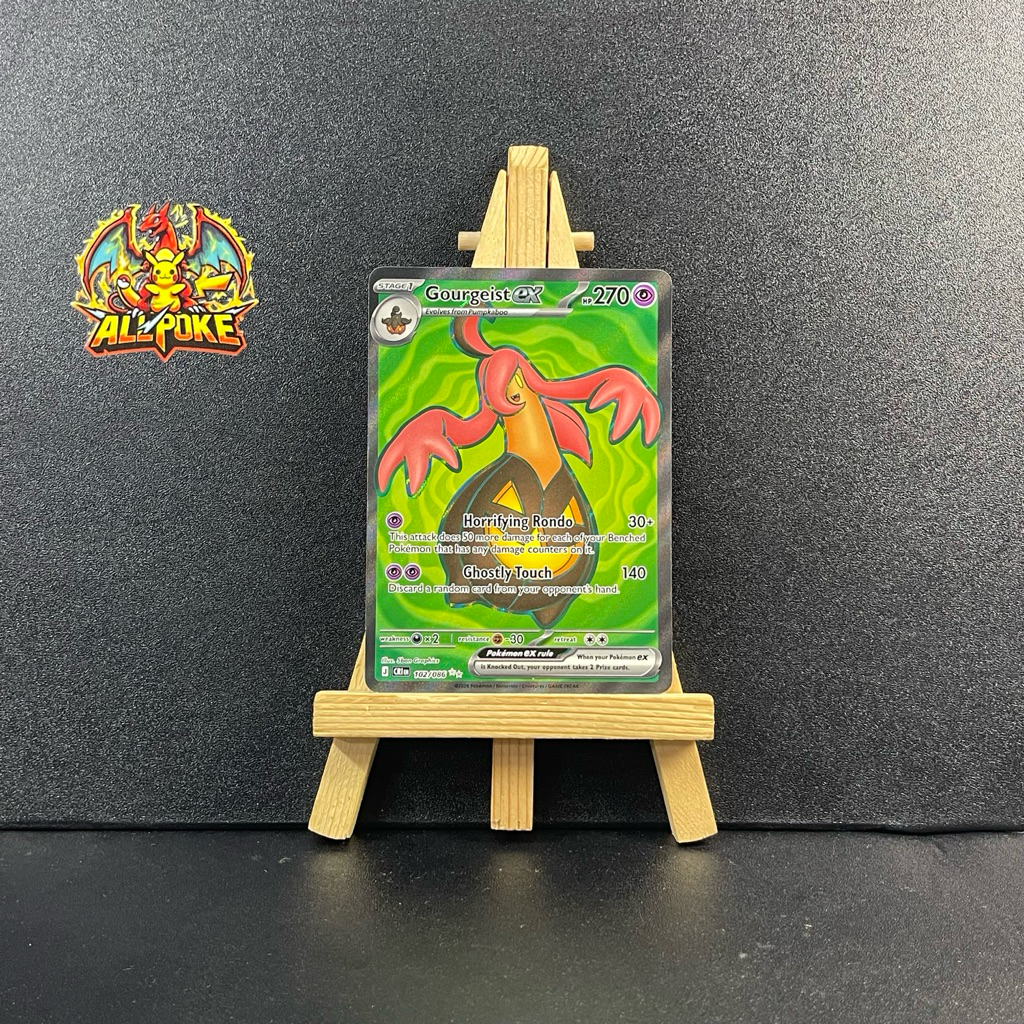 [ AllPoke ] Pokemon TCG Cards,Gourgeist ex - 102/086 -M-NM