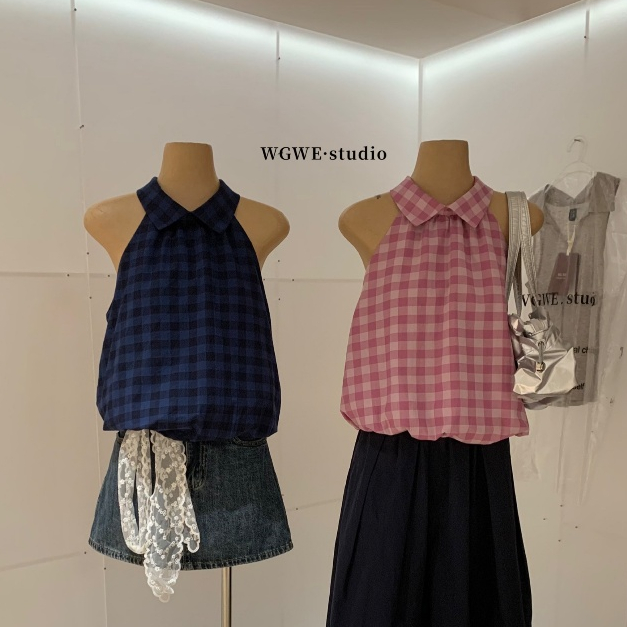 WGWE• 9922 wgwe เสื้อสายเดี่ยว สินค้า QC ไซส์ SM