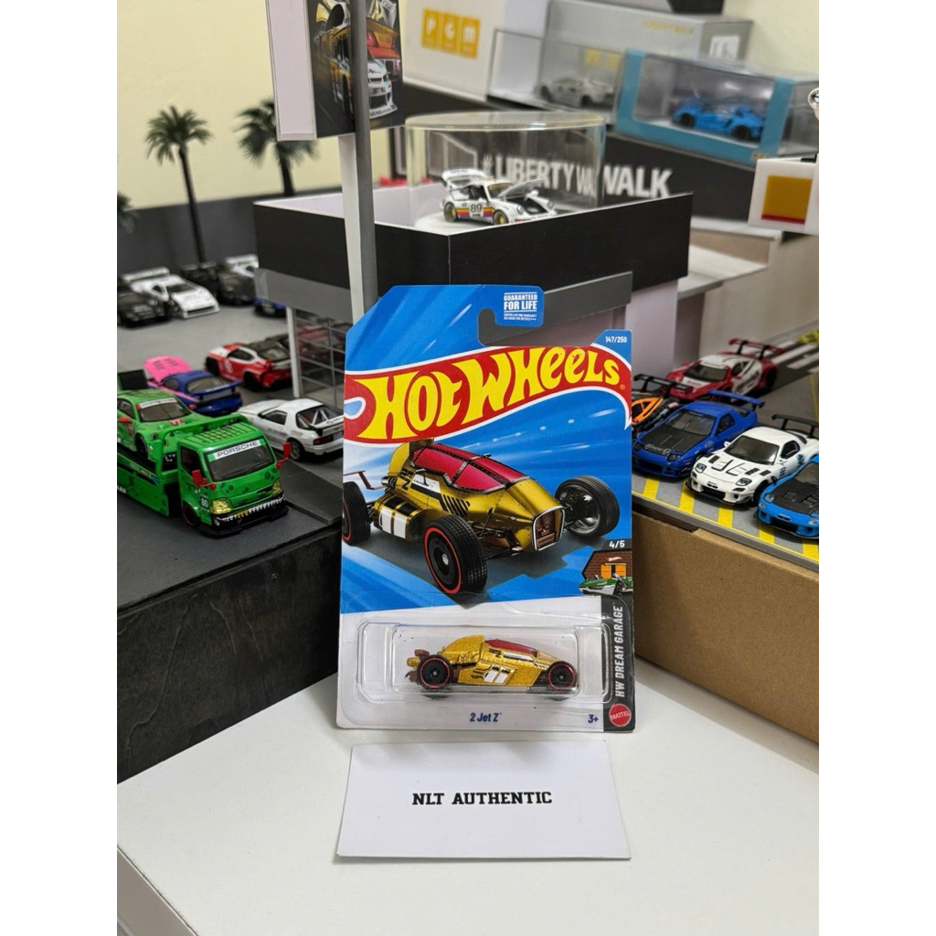 Hotwheels treasure Hunt Hunt Hunt 2 Jet Z (การ์ด US)