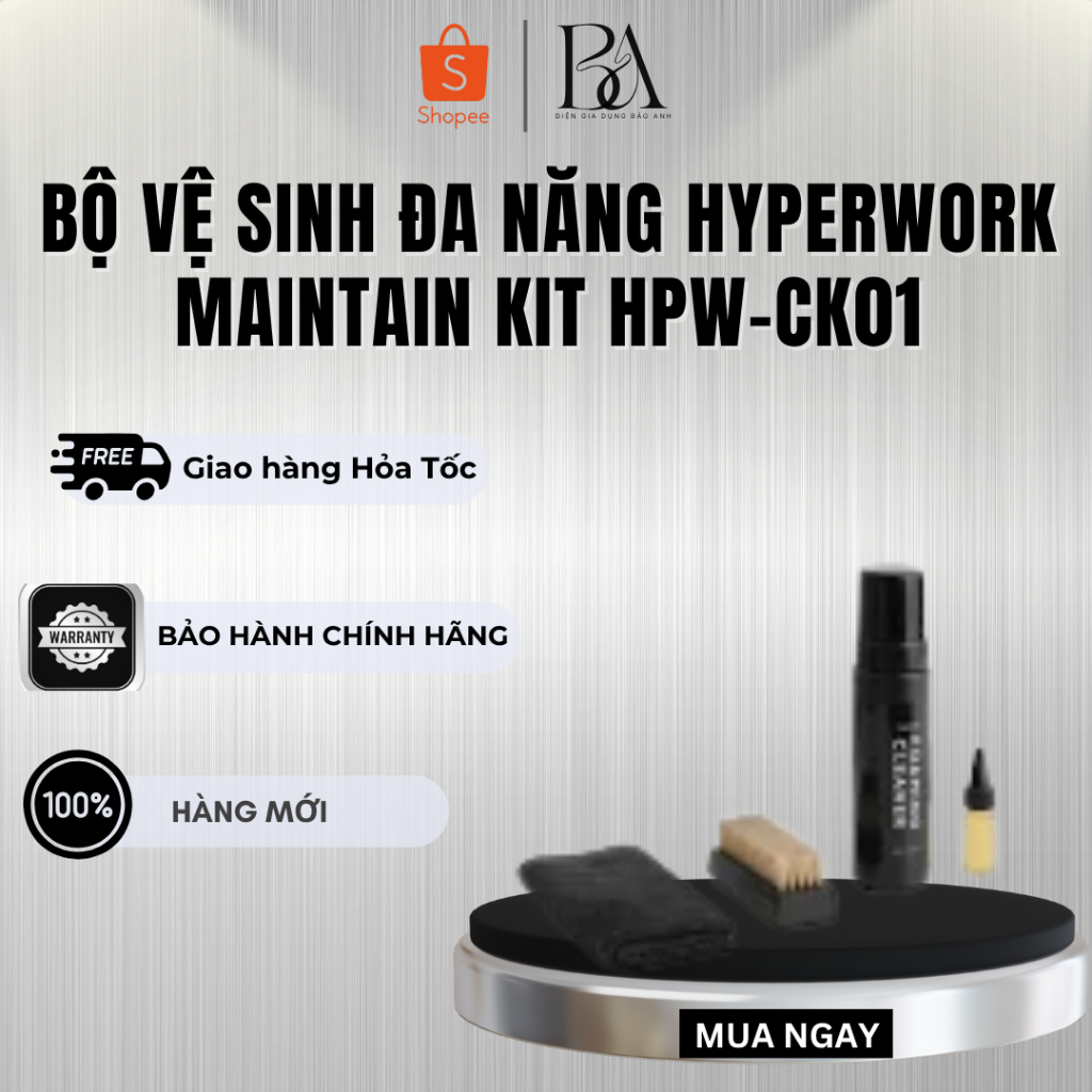 HyperWork Keeptainer Kit ชุดทําความสะอาดอเนกประสงค์ HPW-CK01