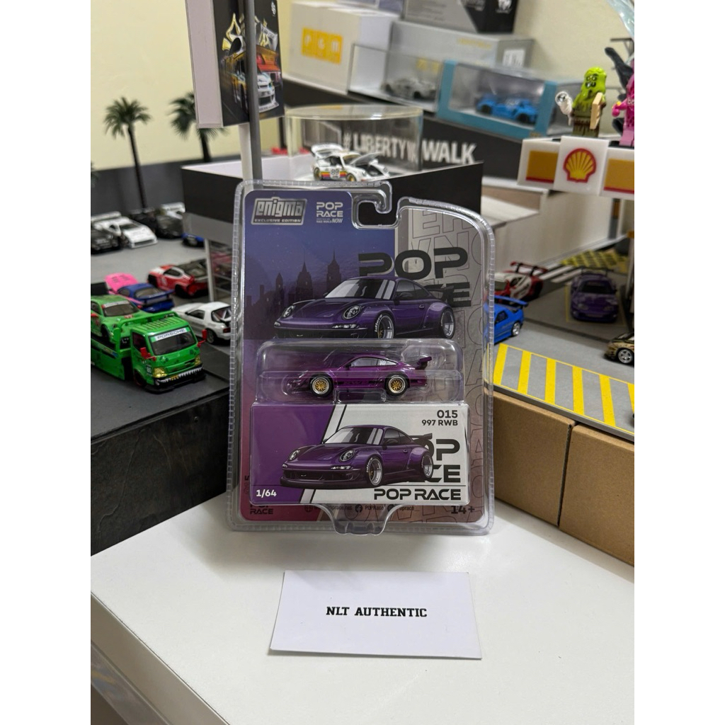 Poprace Porsche 997 RWB สีม่วง