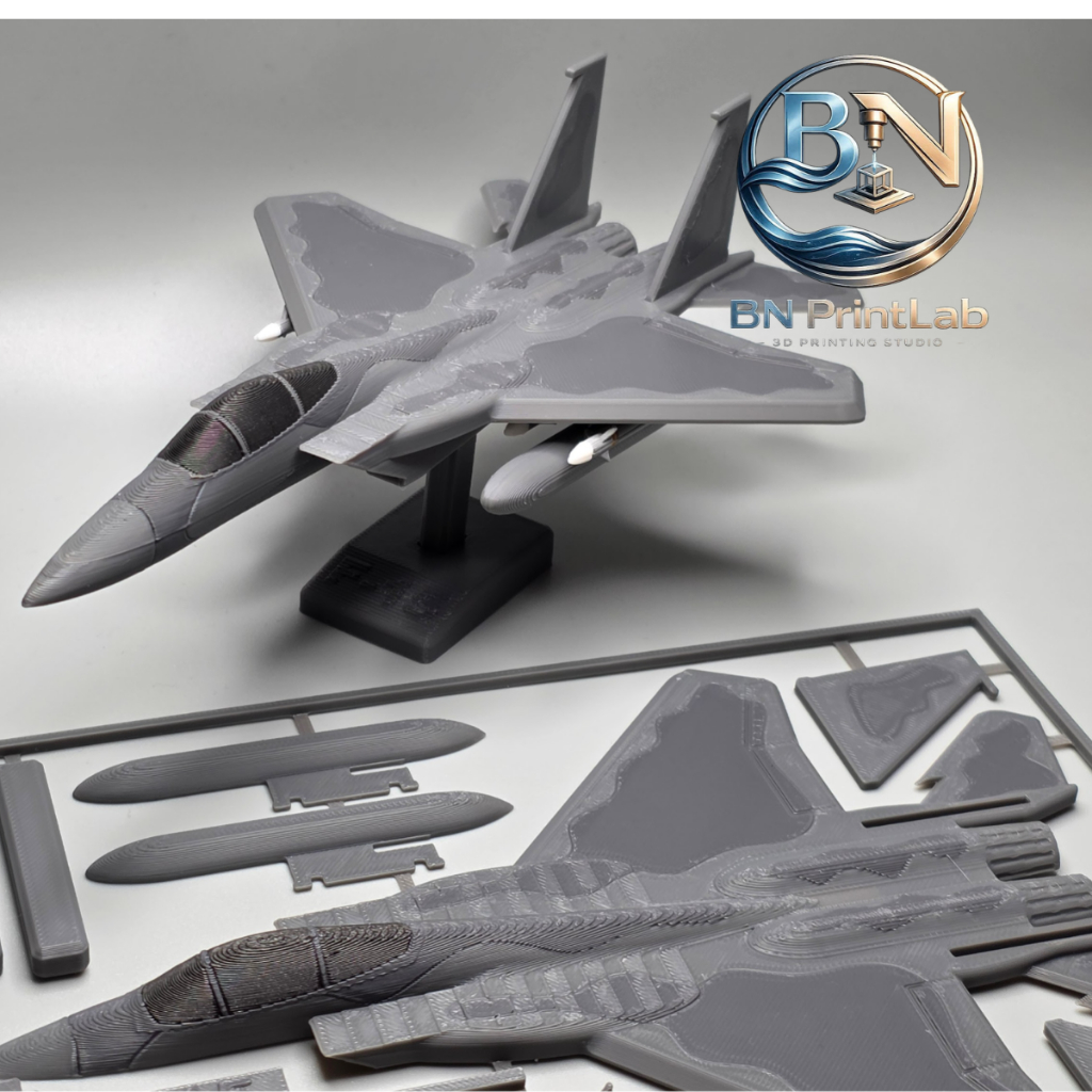 การ์ดชุดเฉพาะ F-15 Eagle Model - ของเล่นแสดงโต๊ะขนาดกะทัดรัด