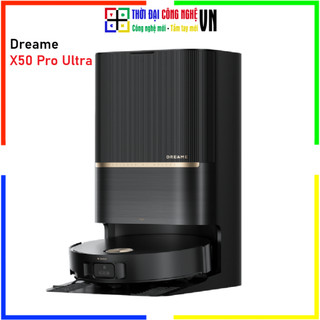 Robot Hút Bụi Dreame X50 Pro Ultra Lực Hút 30.000Pa Lau Sàn Nước Ấm 40°C - Bảo Hành 24 Tháng Chính Hãng Đỉnh Cao