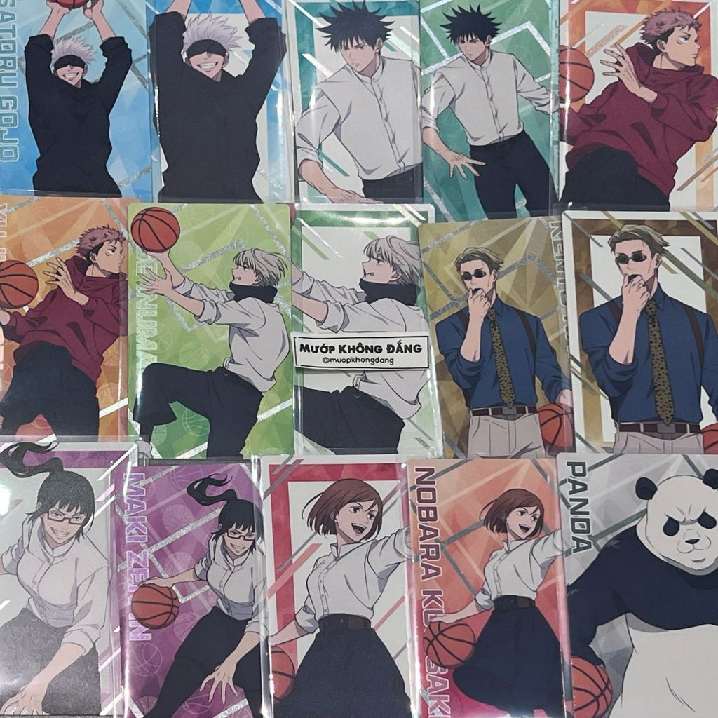 [JJK AVAILABLE - P39] SELECTION การ์ด JUJUTSU KAISEN ศักดิ์ฐานะมุง GJO SATORU MEGUMI TOGE YUJU