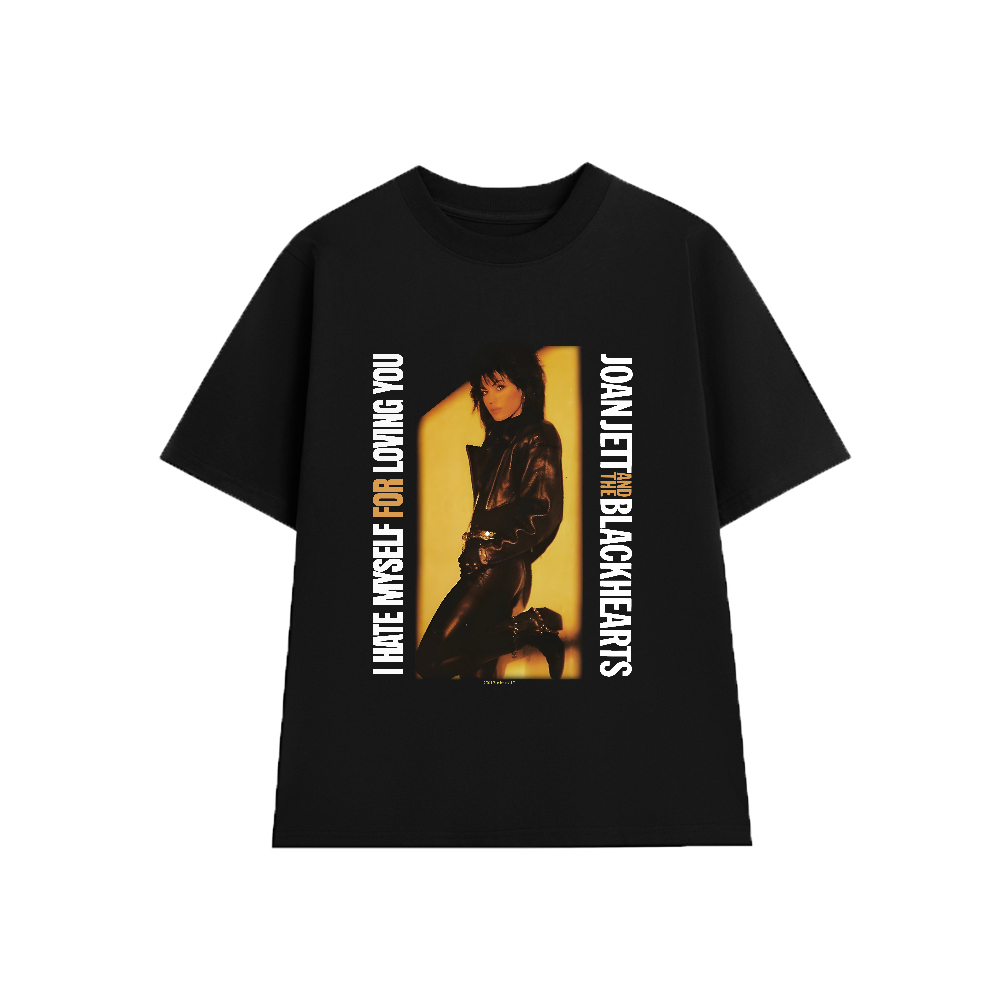 เสื้อยืด Joan Jett & the Blackhearts 03 ผ้าฝ้ายนุ่มทรงหลวมสําหรับทั้งชายและหญิง
