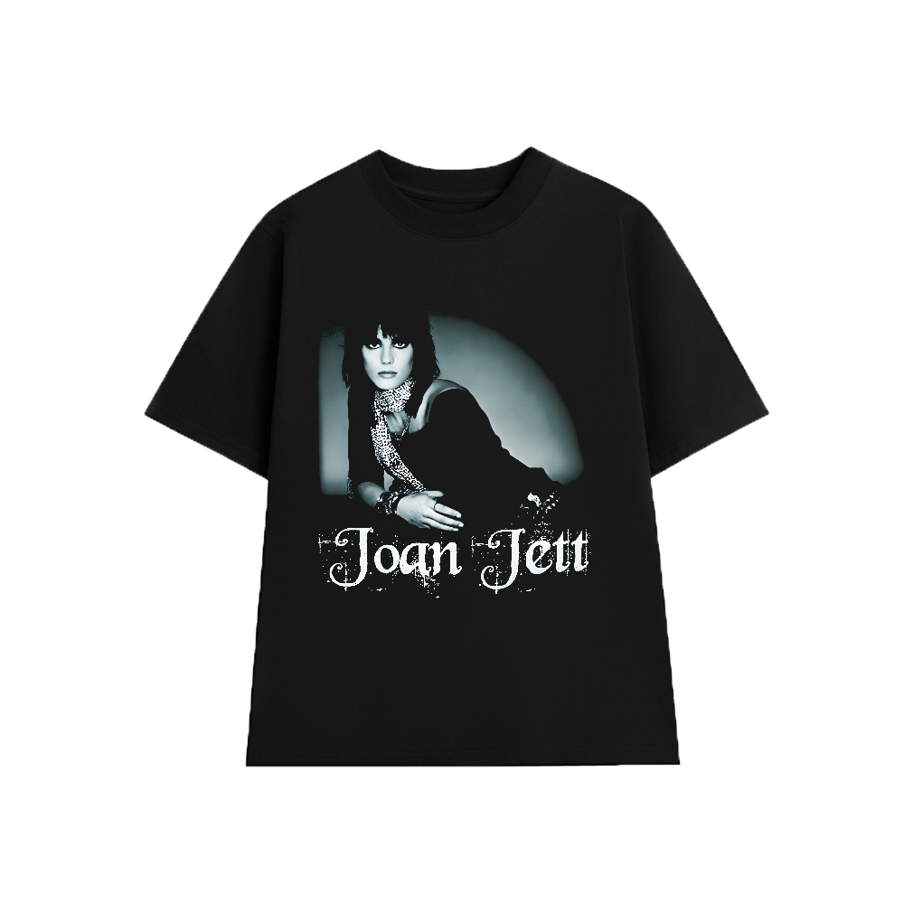 JOAN JETT JJ006 เสื้อยืด Unisex Loose Form Soft Cotton