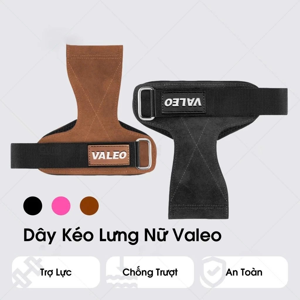 VALEO Strap Gym Lifting Strap ถุงมือยิมสําหรับยกน้ําหนัก