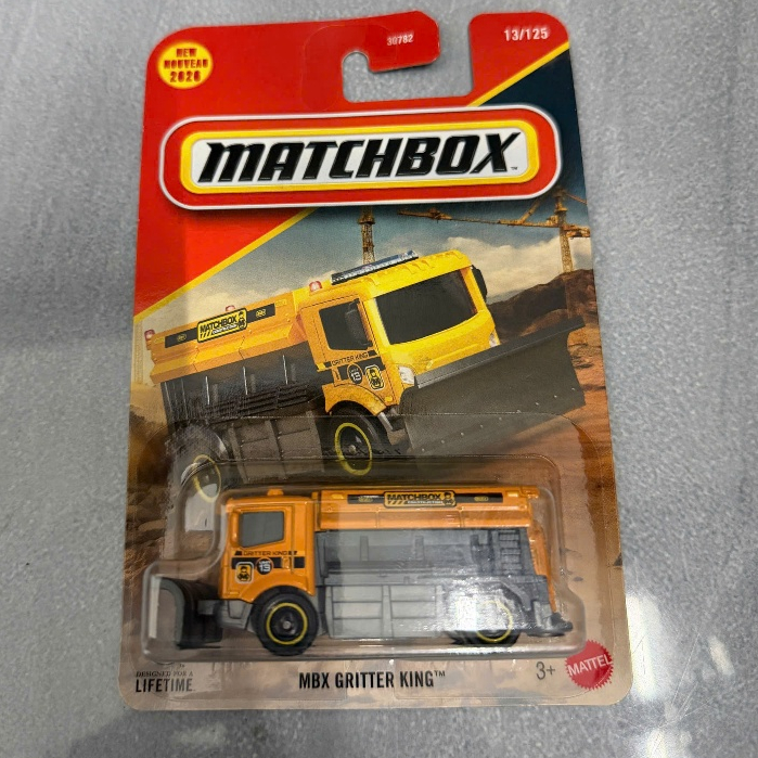 Lehuong Diecast - Matchbox ยี่ห้อ MBX Gritter King รถโมเดล