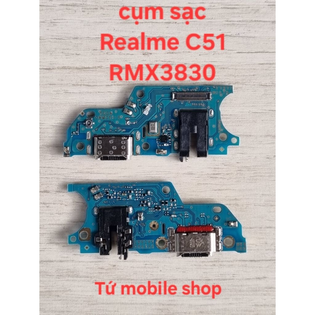 ชุดประกอบการชาร์จ Realme C51 (RMX3830) (ประกอบการชาร์จส่วนด้วย IC)