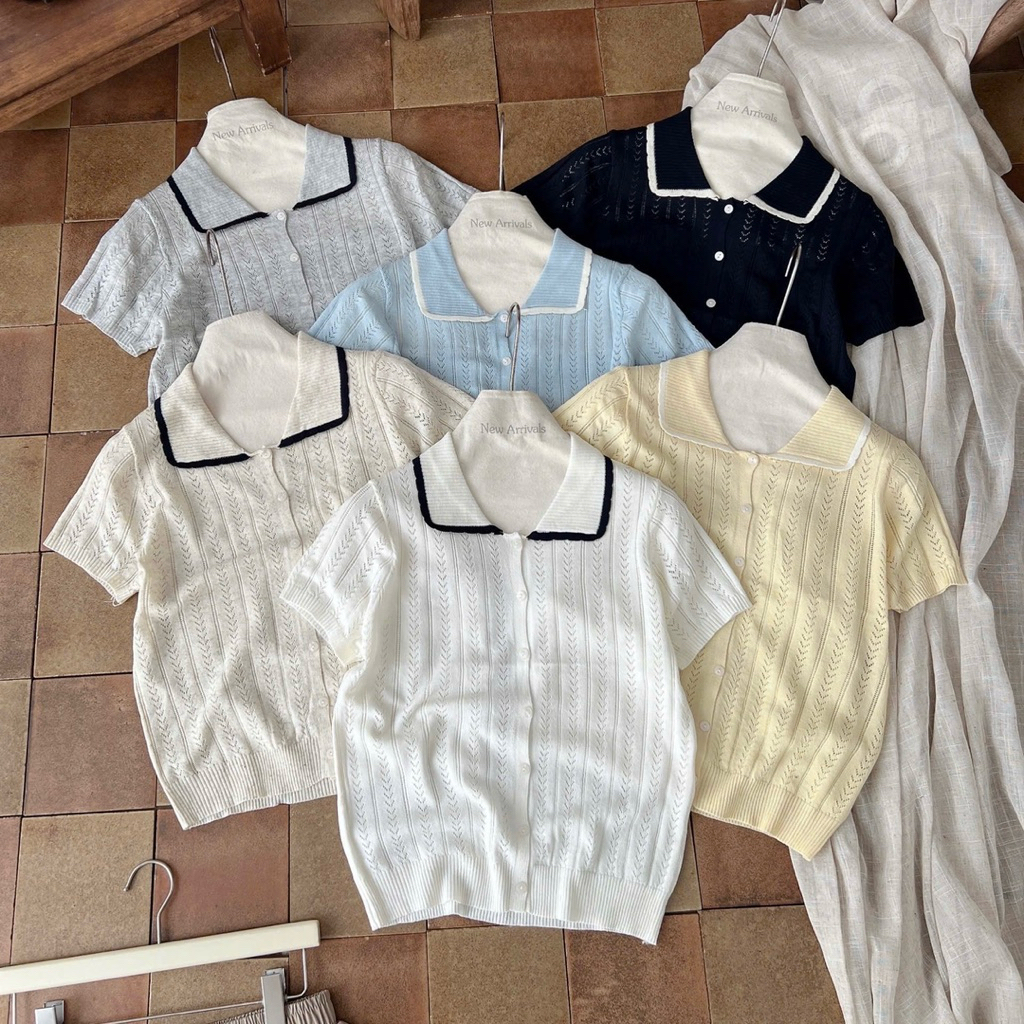 เสื้อกันหนาว Mongtoghi คอปกแขนกุด ทรงกลาง 10262 QC Lumii