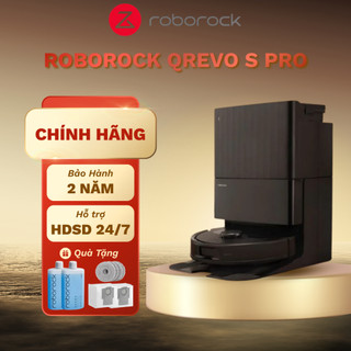[CHÍNH HÃNG] Robot Hút Bụi Roborock Qrevo S Pro – Hút + Lau 2 Trong 1, LDS Bản Đồ Thông Minh