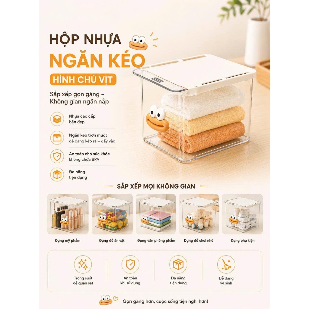 COMBO 5 DUCK CONTAINERS