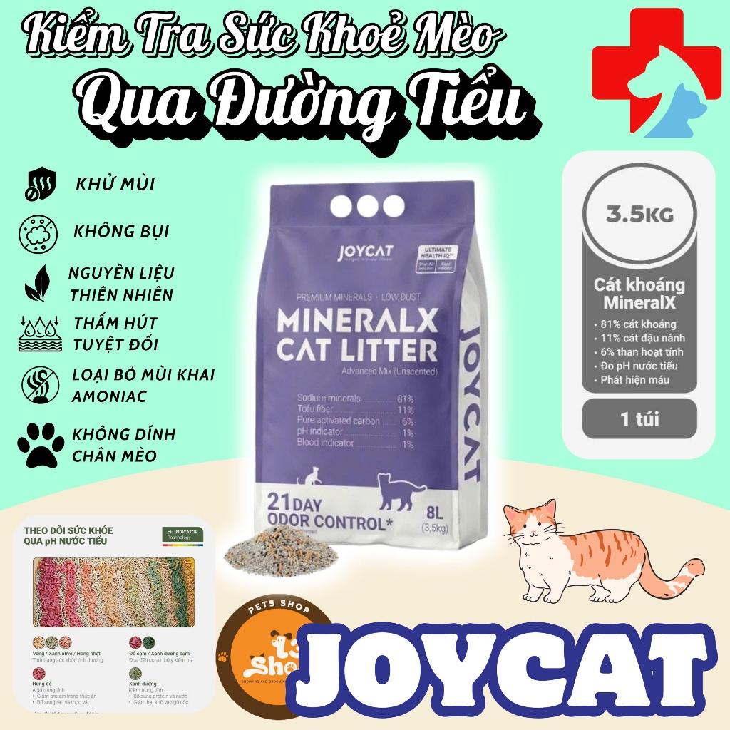 JOYCAT MineralX Mineral Soy Cat - Health Monitoring Cat - T3 PETS SHOP