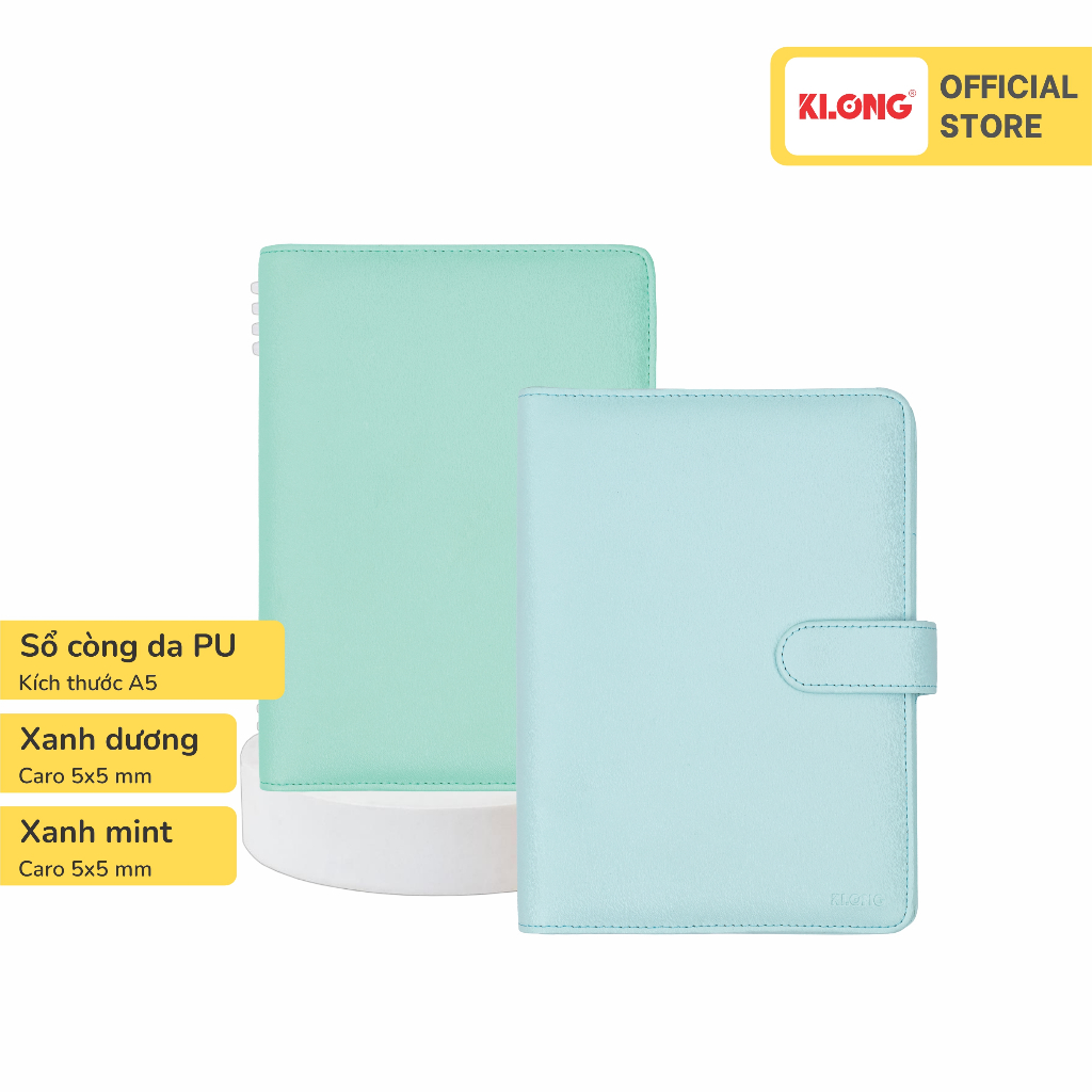 Caro KALONG A5 แฟ้มหนัง PU 100 หน้า 120/76; MS: 992