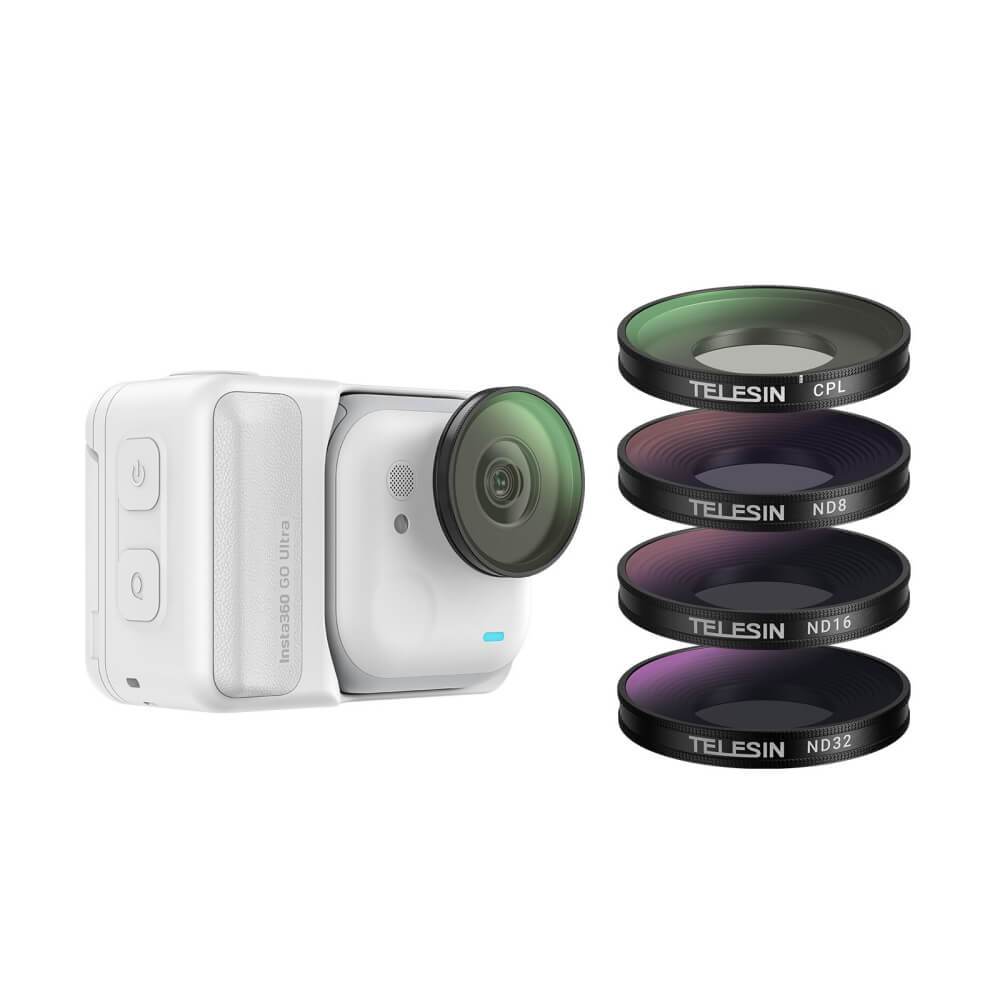 CPL FILTER / ND8 / ND16 / ND32 FILTER INSTA360 GO ULTRA TELESIN
