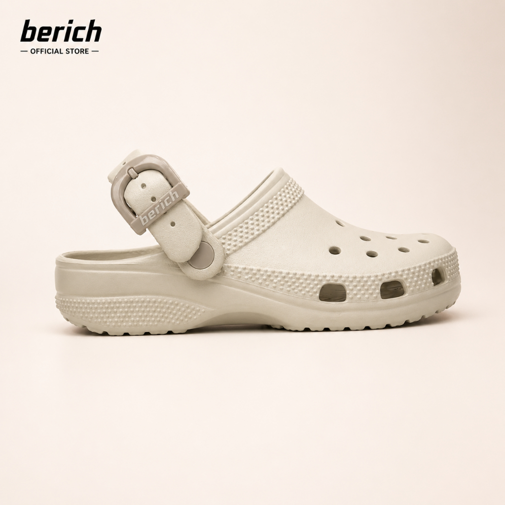 [GIVE CHARM] Clog BERICH รองเท้าแตะกระดูกแพลตฟอร์มคลาสสิก Unisex แฟชั่นวัสดุ EVA น้ําหนักเบา BE555