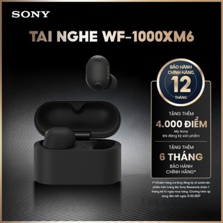 [New] Tai nghe chống ồn không dây Sony WF-1000XM6