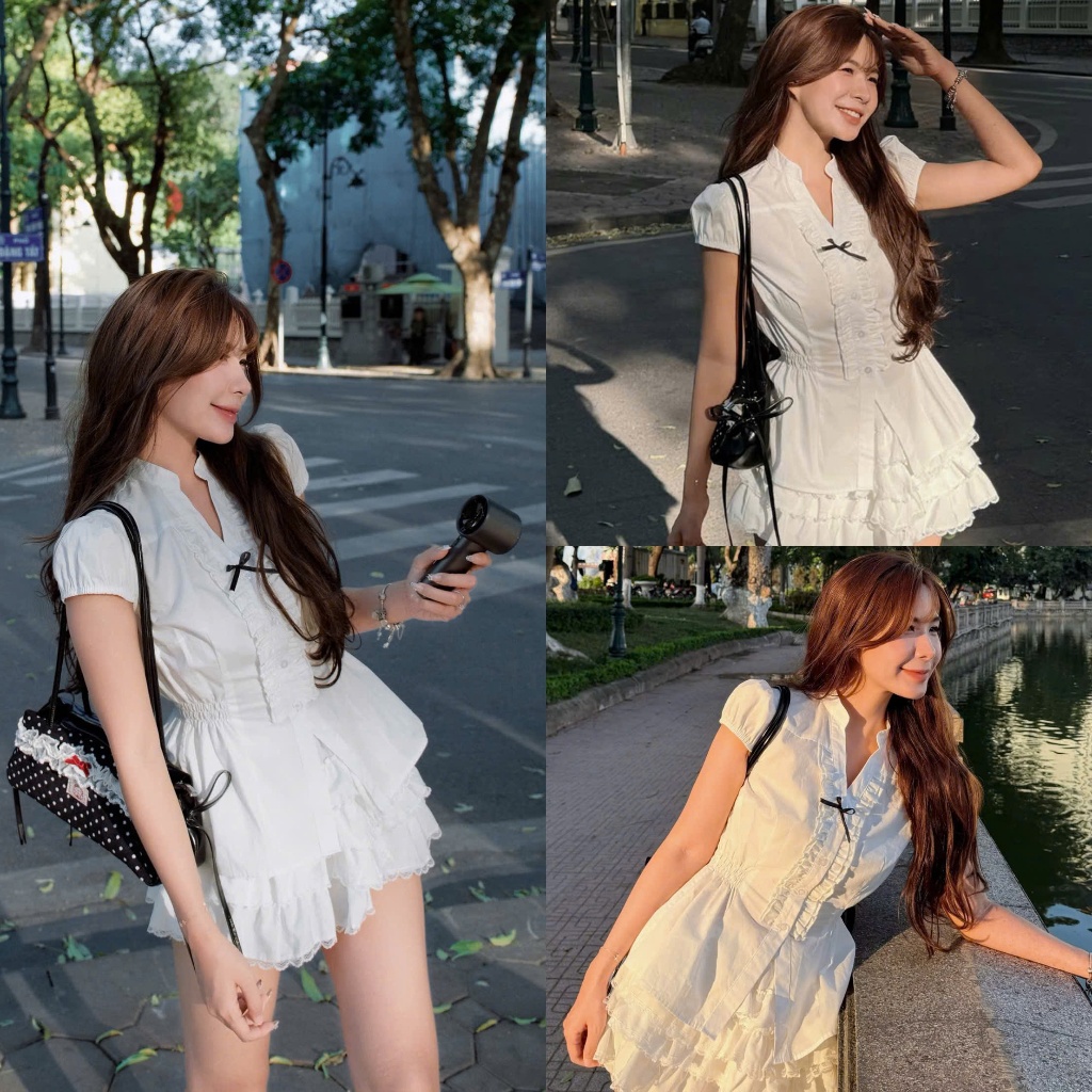 Liz Top (TSW) เสื้อคอเต่าผู้หญิงแต่งโบว์ที่เอวsweather