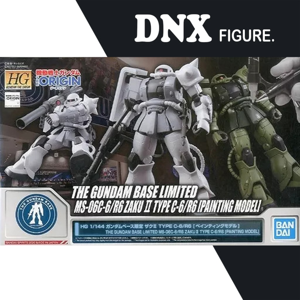 HG GTO MS-06C-6/R6 Zaku II Assembly Model (รุ่นระบายสี) (ซีลใหม่)