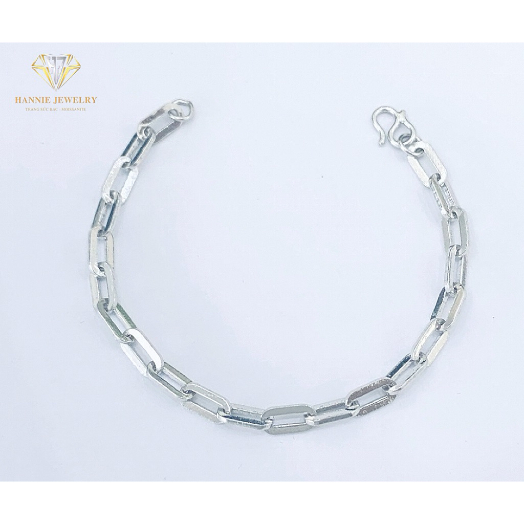 สร้อยข้อมือ - Italian Silver S925 - สร้อยข้อมือโซ่ขนาดกลาง - BL137008-009