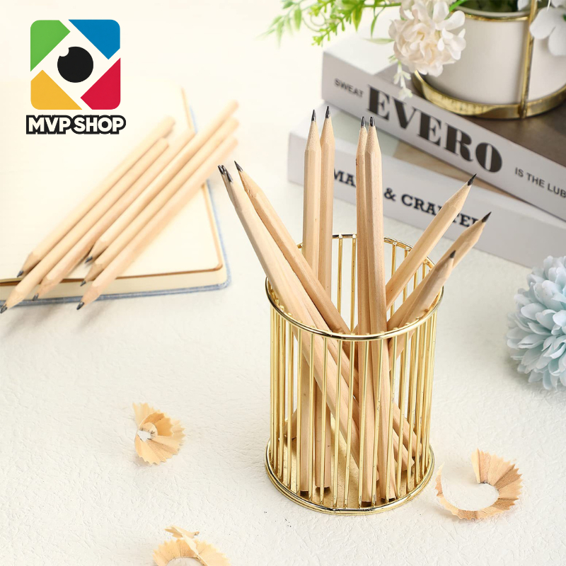 [ชุด 50 ชิ้น] HB Wooden Pencils - Handy Short Pencils - Baby Pencils