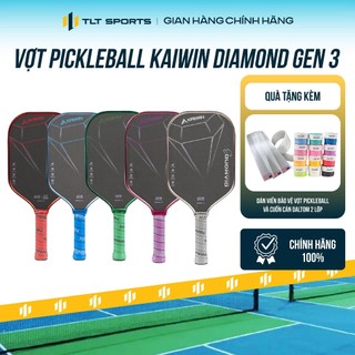 KAIWIN DIAMOND GEN 3 | Premium Pickleball Paddle | NFC Chip, Metallic Edge | Supper Power & Control