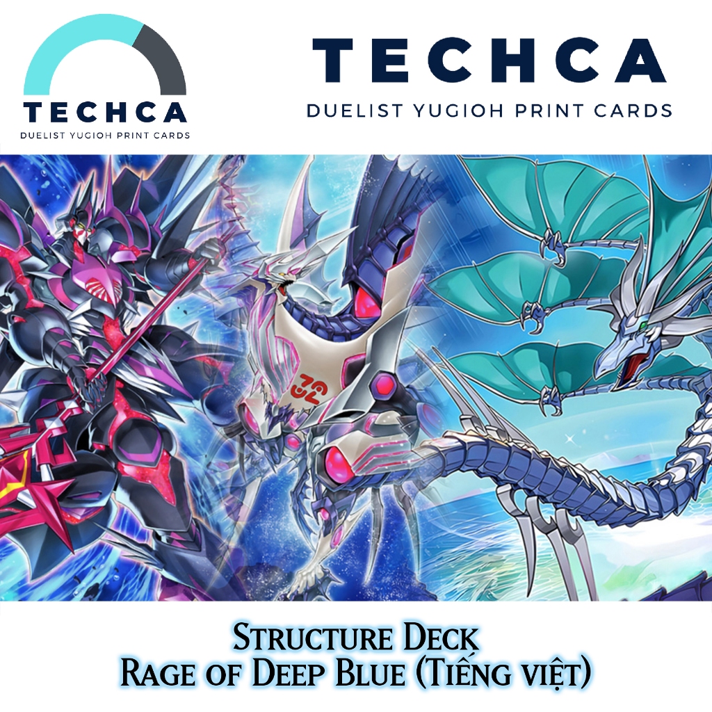 การ์ดเวียดนาม - Yugioh Deck - Structure Deck - Rage of Deep Blue