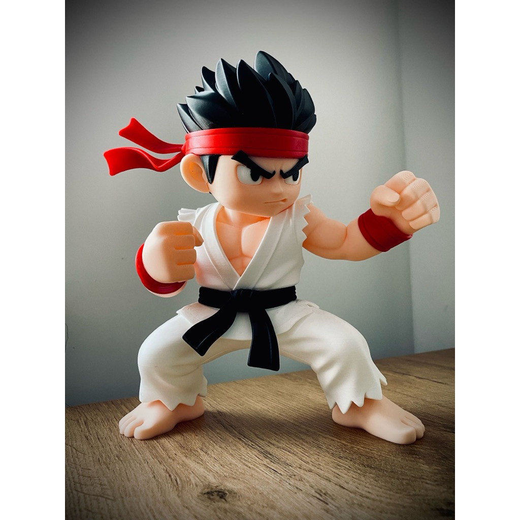 Chibi Ryu Model - นักสู้ถนน 15cm-18cm-23cm
