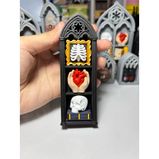 🏰 Gothic Library Collection Clicker – พวงกุญแจ/โมเดลคลายเครียดในตัวคลิกสไตล์ Gothic Library ลึกลับใน 3D