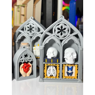 🏰 Gothic Library Collection Clicker – พวงกุญแจ/โมเดลคลายเครียดในตัวคลิกสไตล์ Gothic Library ลึกลับใน 3D