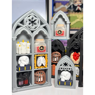🏰 Gothic Library Collection Clicker – พวงกุญแจ/โมเดลคลายเครียดในตัวคลิกสไตล์ Gothic Library ลึกลับใน 3D