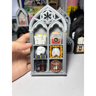 🏰 Gothic Library Collection Clicker – พวงกุญแจ/โมเดลคลายเครียดในตัวคลิกสไตล์ Gothic Library ลึกลับใน 3D