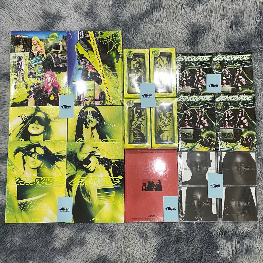 [มีจําหน่าย] อัลบั้ม aespa - "Lemonade"