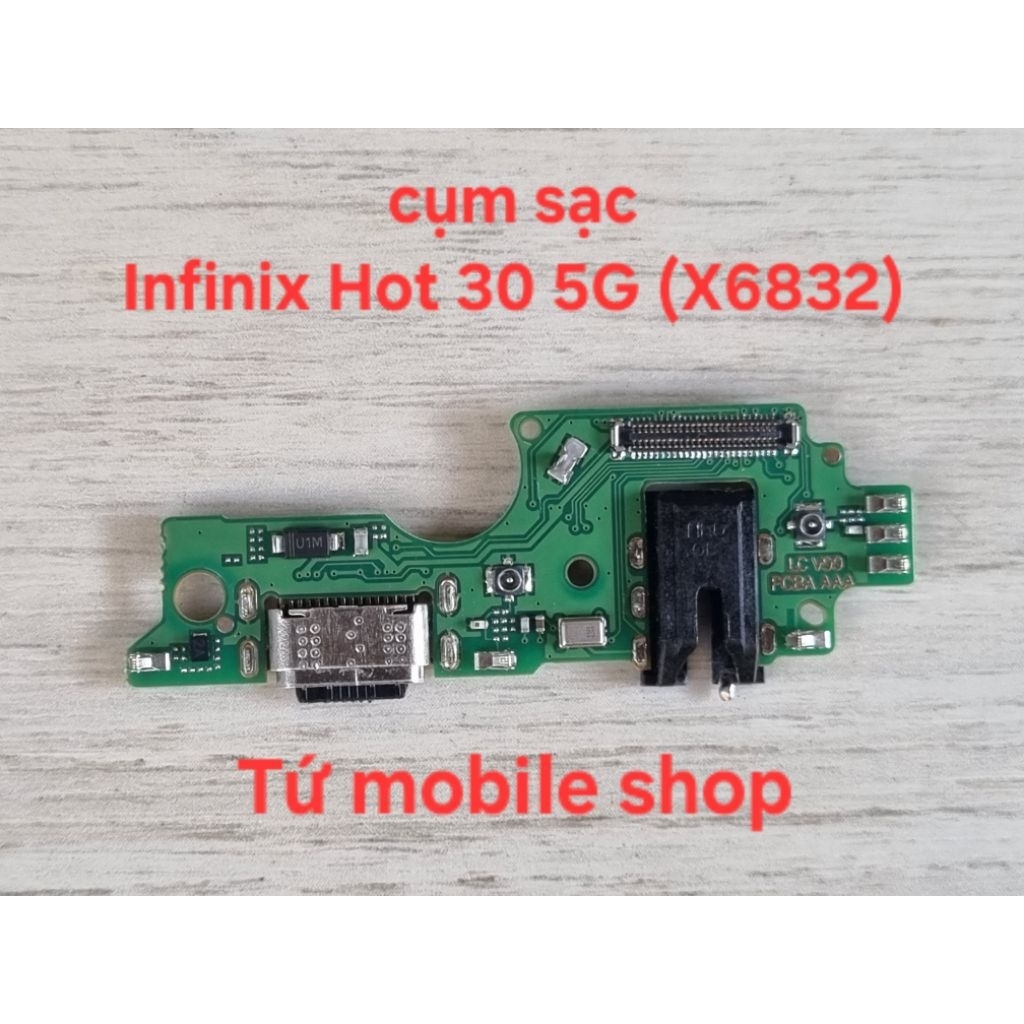 ชุดชาร์จ Infinix Hot 30 5G (X6832) (ชุดชาร์จส่วนพร้อม IC)(สินค้า OEM)