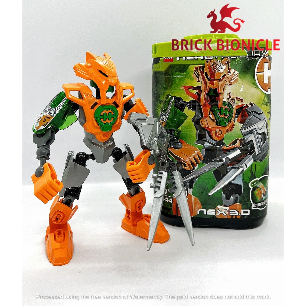 HERO FACTORY - HERO FACTORY ASSEMBLY TOY - 2144 Nex 3.0