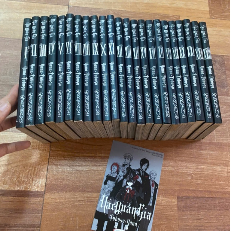 (+pk) ชุดโน๊ตบุ๊ค Black Butler TVM 23q Black Butler เล่ม 1-23 พร้อมอุปกรณ์เสริม
