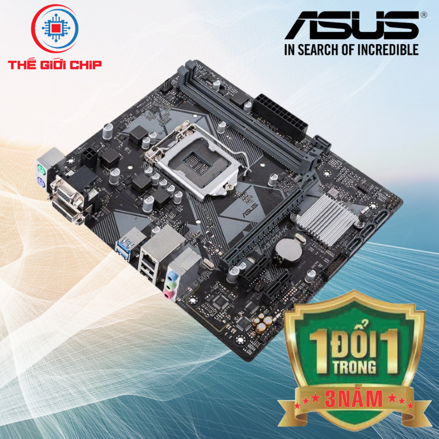 Mainboard Asus PRIME H310M-K (Intel LGA 1151, M-ATX, 2 khe RAM DDR4) like new Bảo hành 36 tháng bởi 