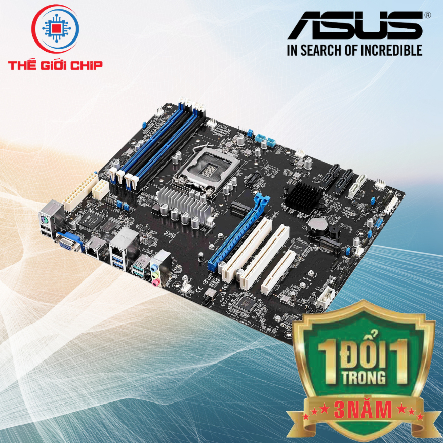Mainboard Asus P11C-X/AUDIO (Intel C242, LGA 1151, ATX-Server, 2 khe RAM DDR4) I bảo hành 36 tháng b
