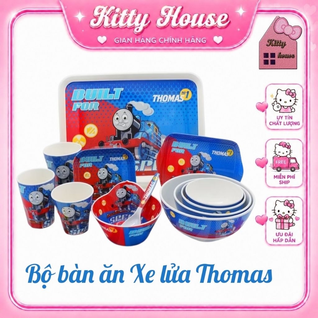 [ THOMAS TRAIN ] CUPS, DISHES, CUPS