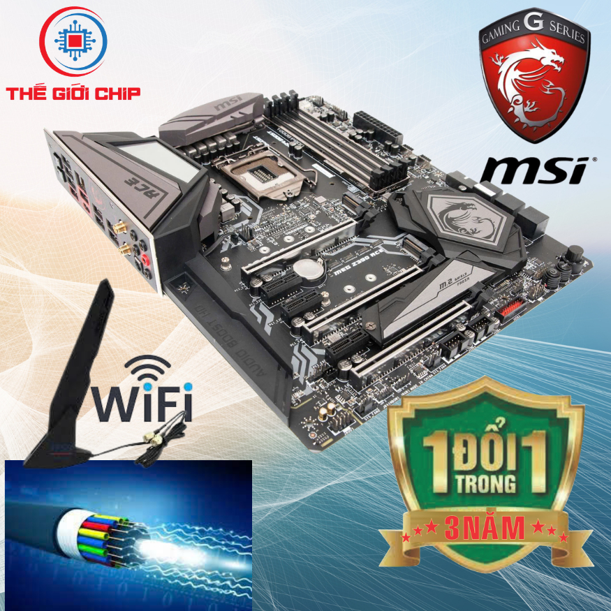 เมนบอร์ด MSI MEG Z390 ACE *Tie-C* (Wifi) LGA-1151v2 ชอบใหม่ 36 เดือน โดยซัพพลายเออร์